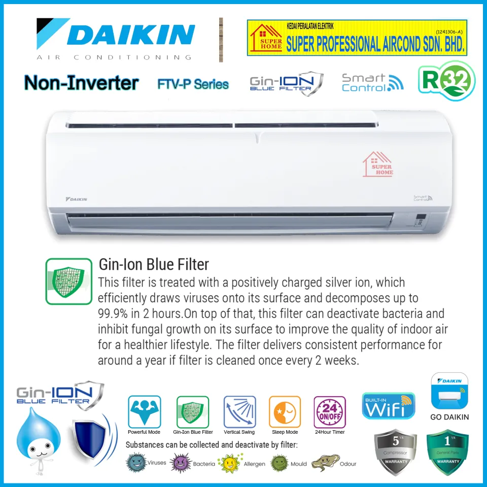 daikin aircon non inverter