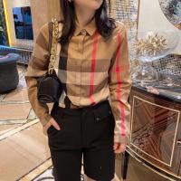 2021High Quality Plaid Women Shirt 2021 New Autumn Office Lady Button Turn Down Collar Popular All-match Thin Blouse Bottoming Shirt