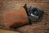 Handmade ของแท้หนังกระเป๋ากล้องสีน้ำตาลอุปกรณ์เสริมกล้อง Canon Benro сумка для бы bolsas mochilas