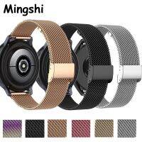 （Bar watchband）สายรัด Milanese ขนาด22มม. 20มม. สำหรับ SamsungWatch2 40/44มม./3 41มม. F/ 2 42มม