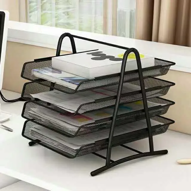BigTin 4 layer Magazine Tray/Storage/Desk Organizer/Holder/Rack/Folder ...
