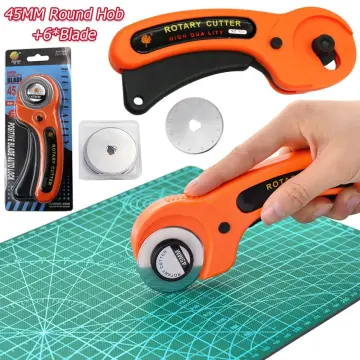 45mm Rotary Cutter Sewing Quilting Craft Roller Fabric Cutting
