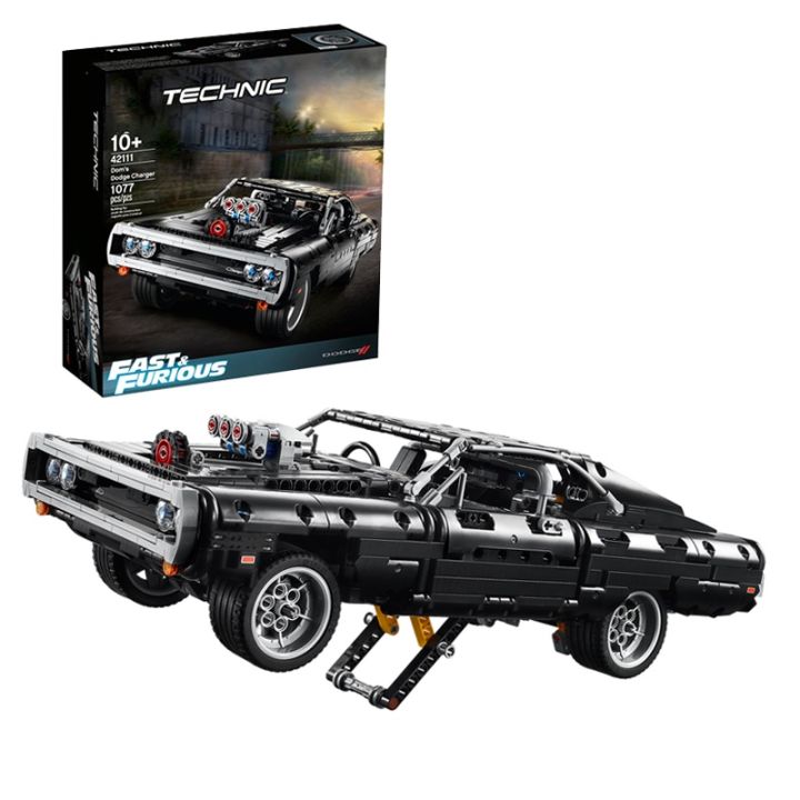 Technic Fast and Furious Dom’s Dodge Charger Race Car Building Set ...