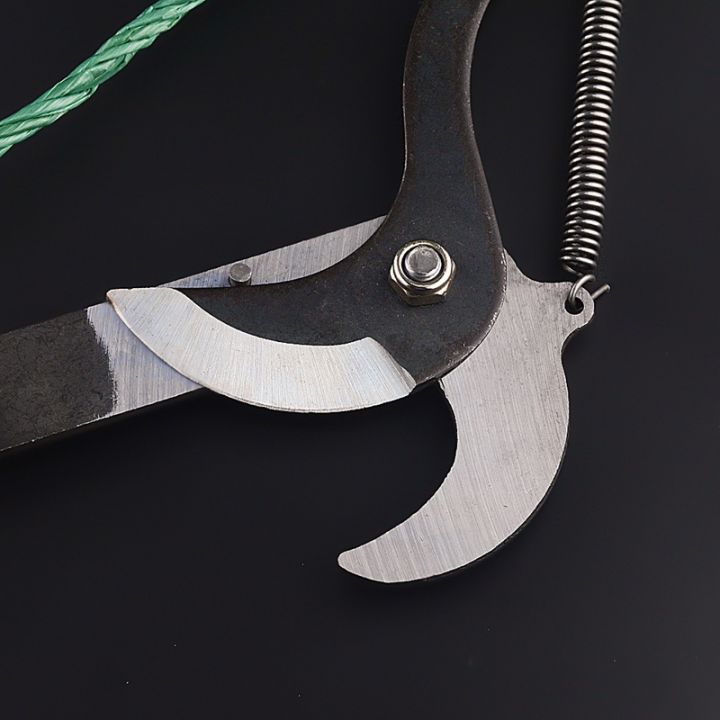 high-altitude-extension-lopper-pruning-shears-carbon-steel-pulley-design-fruit-tree-pruning-saw-cutter-garden-tree-trimming-tool
