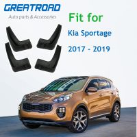 ชุดแม่พิมพ์รถโคลนอวัยวะเพศหญิงสำหรับ Kia Sportage 2017 2018 2019 QL บังโคลนยามสาดโคลนพนังบังโคลนพิทักษ์ด้านหน้าด้านหลัง Styli