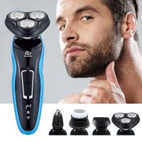 ZZOOI 3D Floating Electric Razor Shaving Machine LCD Display Rechargeable Washable Beard Hair Shaver for Men FS-9288 4 In 1 Razor 45G