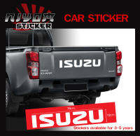 สติ๊กเกอร์ ติดรถ อีซูซุ ดีแม็ก บังแดด รถยนต์ ISUZU D-MAX Car Stickers