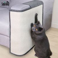 【YF】 Cat Scratcher Board Pad Sisal Toy Sofa Furniture Protector Claw Training Scratching Post Paw with Invisible Nail