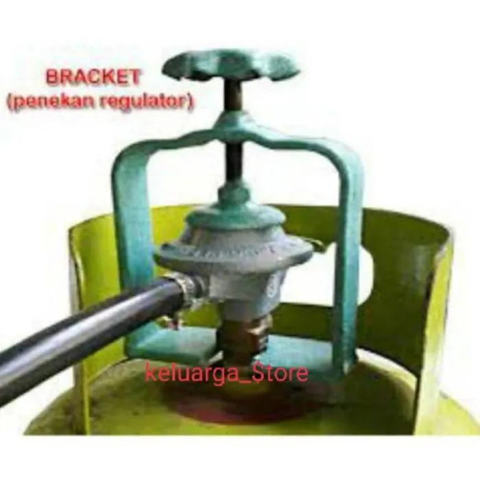 penjepit regulator tabung gas / pengaman gas /alat penekan regulator