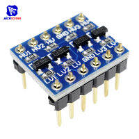 Diymore 10ชิ้น IIC I2C ลอจิกระดับแปลงสองทิศทางคณะกรรมการโมดูล5โวลต์3.3โวลต์ DC โมดูลสำหรับ A Rduino กับ Pins แรงดันไฟฟ้าต่ำสูง