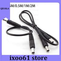 ixoo61 store 12V 3A DC Male to Male Power Supply Diy Cord Cable 5.5*2.1mm Male CCTV Adapter Connector Power Cords 0.5M/1M/2M