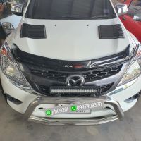 กันแมลง Mazda bt-50 Pro สีดำ ใส่ปี 2012-2020