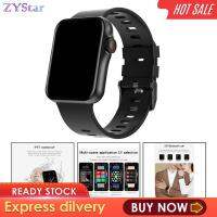 ZYStar นาฬิกาออกกำลังกาย D06 1.6นิ้วตรวจสอบแตะหน้าจอเต็มการนอนหลับขั้นตอนนาฬิกากันน้ำ67