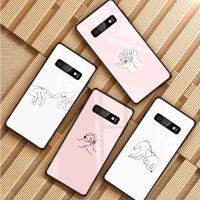 [Beike electronic] คนรักมือสายกระจกนิรภัยสำหรับ Samsung Galaxy S8 S9 S10 S20 PLUS J6 J8 2018หมายเหตุ8 9 10ฝาครอบ Shell