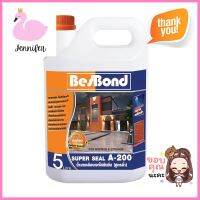 น้ำยาเคลือบเงาใสกันซึม (สูตรน้ำ) BESBOND A-200 5 ลิตรWATER-BASED GLOSS WATERPROOFING SEALER BESBOND A-200 5L **โปรโมชั่นสุดคุ้ม โค้งสุดท้าย**