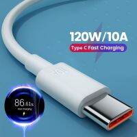 Olaf 10A USB C 120W Type C สายชาร์จเร็วเหมาะสำหรับ Huawei Mate 40 50 Poco เหมาะสำหรับ Xiaomi เหมาะสำหรับสายชาร์จ USB ซัมซุง USB สายชาร์จข้อมูล S