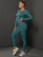 【YD】 Color  Seamless Leggings Workout Sportswear Gym Pants Push Up Top Tights Sex