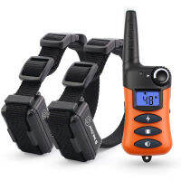 rainer 620A-2 300M Dog Training Collar Shock Collars with LCD Backlight Displayer