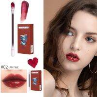 Liquid Lipstick Dyed Lip Glaze Cotton Swab Lipsticks Waterproof Makeup Long Lasting Lip Gloss Durable Lip Stain Set for Women