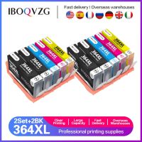 10ชิ้นหมึกพิมพ์สำหรับ HP364 364XL XL สำหรับ HP 364โฟโต้5510 5515 6510 B010a B109a B209a Deskjet 3070A