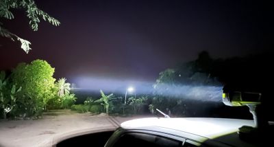 (ส่งด่วน,สินค้าแท้) Ryobi P717  สปอตไลท์ LED ไฮบริด 18 โวลต์ ONE+  2500 Lumen ระยะไกล 0.64 กิโลเมตร พร้อมสายไฟรถยนต์ 12 โวลต์