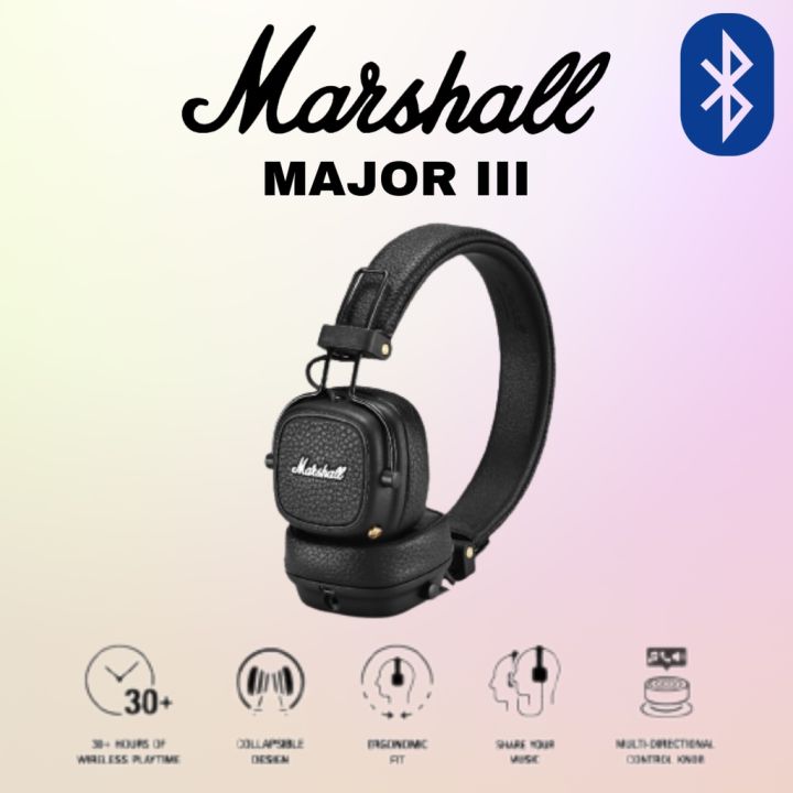 Marshall major discount iii bluetooth connect