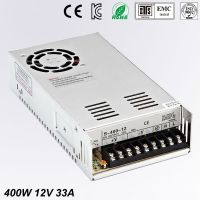 【hot】☊ 12V 33A 400W Regulated Switching Supply Transformer100-240V to Strip Lighting MOTOR