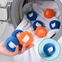 Magic Laundry Ball Washing Machine Cleaning Balls Hair Removal Catcher Fiber Collector Reusable Filtering Ball Lint Catcher