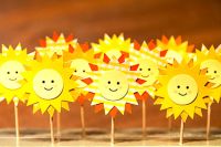 You are my Sunshine Cupcake / Sandwich Toppers Birthday Party Decorations Party Supplies Birthday Party Decorations Kids