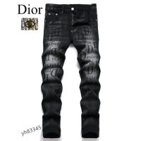 [คุณภาพสูงสุด] Original D + Fashion Street Style Skinny Jeans Men Vintage Washed Black Denim Trousers Mens Casual Slim Fit Pencil Pants Hot Sale