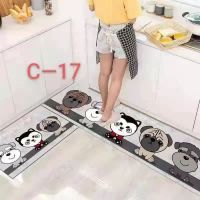 2in1 120*40 Cm and 60*40 Cm Mat Absorbent Non-slip Kitchen Rug Entrance Door Mats Bathroom Doorma