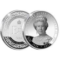 Queen Memorial Coin Collectible Silver Coins Queen Elizabeth II Medallion Beautiful Queen Souvenir Coin Collection Her Majesty Queen Uncirculated Coin for Collector newcomer