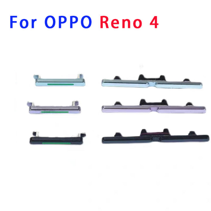 สำหรับ-oppo-reno-4เปิด-ปิดสวิตช์เปิดปิดที่ปรับเสียงขึ้นลงด้านข้างปุ่มปรับสายการเปลี่ยน