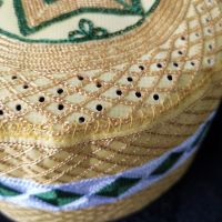 【YF】 Mens Arab Prayer Hats Topi African Kippah Head Caps Muslim India Jewish Hat Yellow Allah Musulman New Hombre Cap Boina