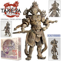 Model โมเดล ของแท้ 100% Kaiyodo Revoltech Takeya Zochoten Virudhaka โซโจเท็น ท้าววิรุฬหก Wooden Style Edition No.004 EX รูปปั้นเทพเจ้า Ver Original from Japan Figma ฟิกม่า Anime ขยับแขน-ขาได้ ของขวัญ อนิเมะ การ์ตูน มังงะ ตุ๊กตา manga Figure ฟิกเกอร์