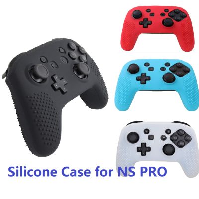 NS Pro เคสซิลิโคนกันกระแทกกันเหงื่อสำหรับ Nintendo Switch Pro จอยสติ๊ก