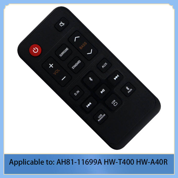 AH8111699A Remote Control Compatible with Samsung Speaker HWT400 HW
