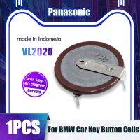 Panasonic VL2020 VL 2020 20MAh 3V 1ชิ้นชาร์จได้พร้อมขา90องศาปุ่มสำหรับรีโมทรถยนต์ BMW