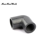 1pcs NuoNuoWell PVC ANSI 3/4 quot; Thread 90 Degree Elbow Pipe Connector Hose Adapter Garden Irrigation Watering Fish Tank Fittings