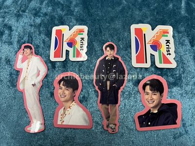 Sticker Set Krist [1set ]  Free 1 Postcard : GMMTV FAN FEST IN JAPAN