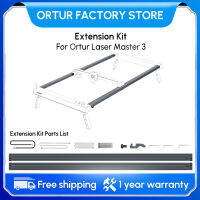 Ortur เครื่องแกะสลักเลเซอร์ Y-Axis Extension Kit ขยาย400X850มม. พื้นที่ทำงาน Y แกนขยาย Rod สำหรับ Ortur Laser Master 3