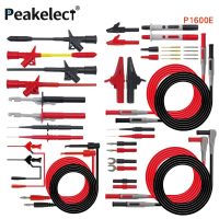 {7ho car tools} Peakelect ชุด P1600ที่มีคุณภาพสูงมัลติมิเตอร์ทดสอบตะกั่วชุด BNC ทดสอบสายเคเบิลทดสอบ P Robe IC ทดสอบตะขอยานยนต์ซ่อมชุดเครื่องมือ