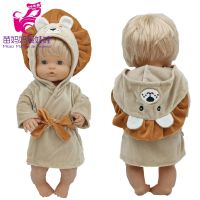 38 Cm Nenuco Doll Lion Bathrobe Ropa Y Su Hermanita Reborn Baby Doll Clothes Costumes Birthday Gifts