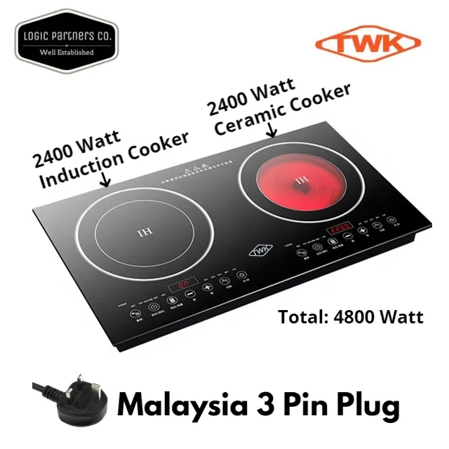 2400 watt induction cooktop