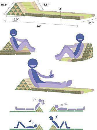 หมอนสามเหลี่ยม-10-ช่อง-ติดเบาะ-3-พับขนาด-50-x-163-x-หมอนสูง-30-ซม-กว้างxยาวxสูง-หนา7ซม-สินค้าโอท๊อปอาจมีผิดพลาด-5ซมยัดนุ่นแท้100-ไม่ผสมสินค้าotop