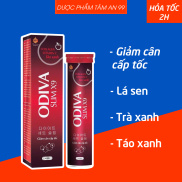 Viên sủi ODIVA Slim X9 giúp giảm cân cấp tốc , giảm mỡ máu, thanh nhiệt