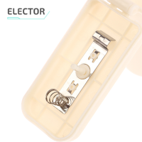 Elector กล่องแบตเตอรี่อเนกประสงค์พลาสติกสองช่องสำหรับเครื่องทำน้ำอุ่นเคสแบตเตอรี่