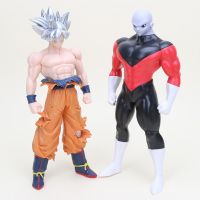 ☌โมเดล Goku Migatte Jiren PVC ดราก้อนบอลหนัก30ซม. Z สัญชาตญาณพิเศษ Goku Migatte Jiren