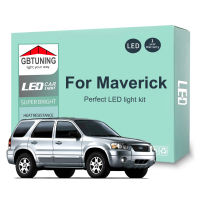 LED ภายในหลอดไฟชุดสำหรับ Ford Maverick 1993-2001 2002 2003 2004 2005 2006 2007 2008รถโดม Trunk โคมไฟ Canbus ไม่มีข้อผิดพลาด