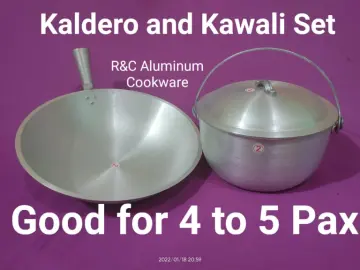 Eagle King Caldero set ( 3pcs. Kaldero set and 1pc. Kawali)